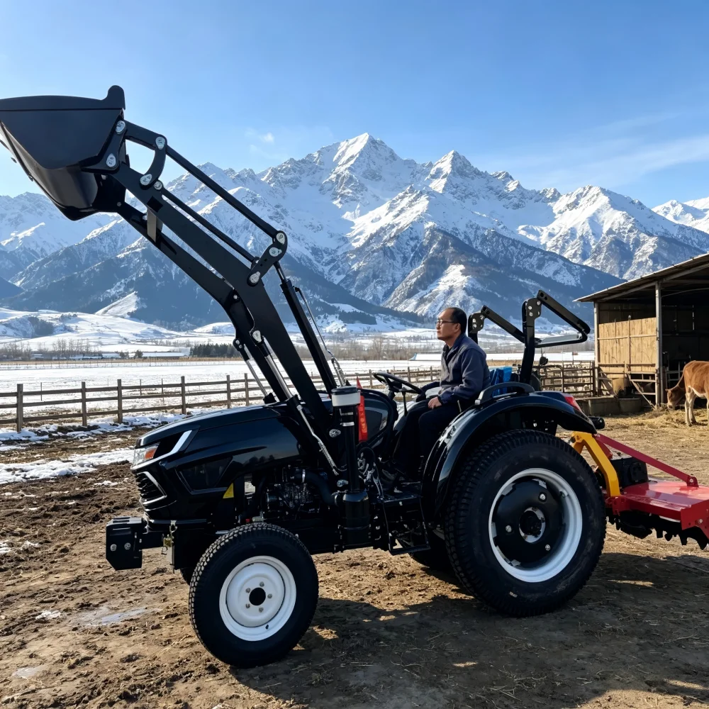 Фото Трактор для фермерских хозяйств 50 л.с., 4WD, соответствующий мировым стандартам качества, подходит для рынка Африки №1