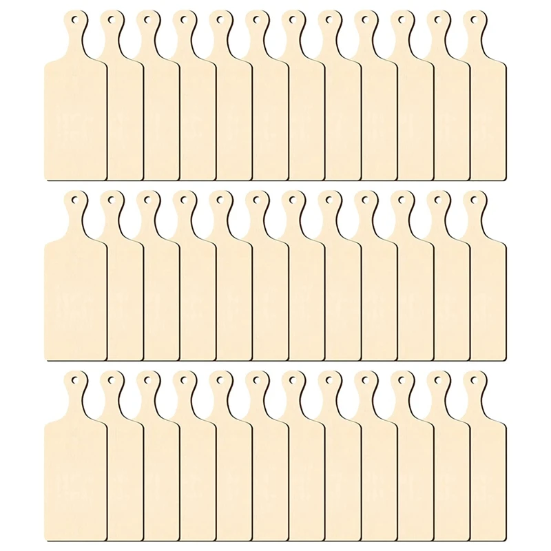

Необработанная деревянная доска для рукоделия, мини доски для колбасных изделий, весло, пустые маленькие разделочные доски с ручкой