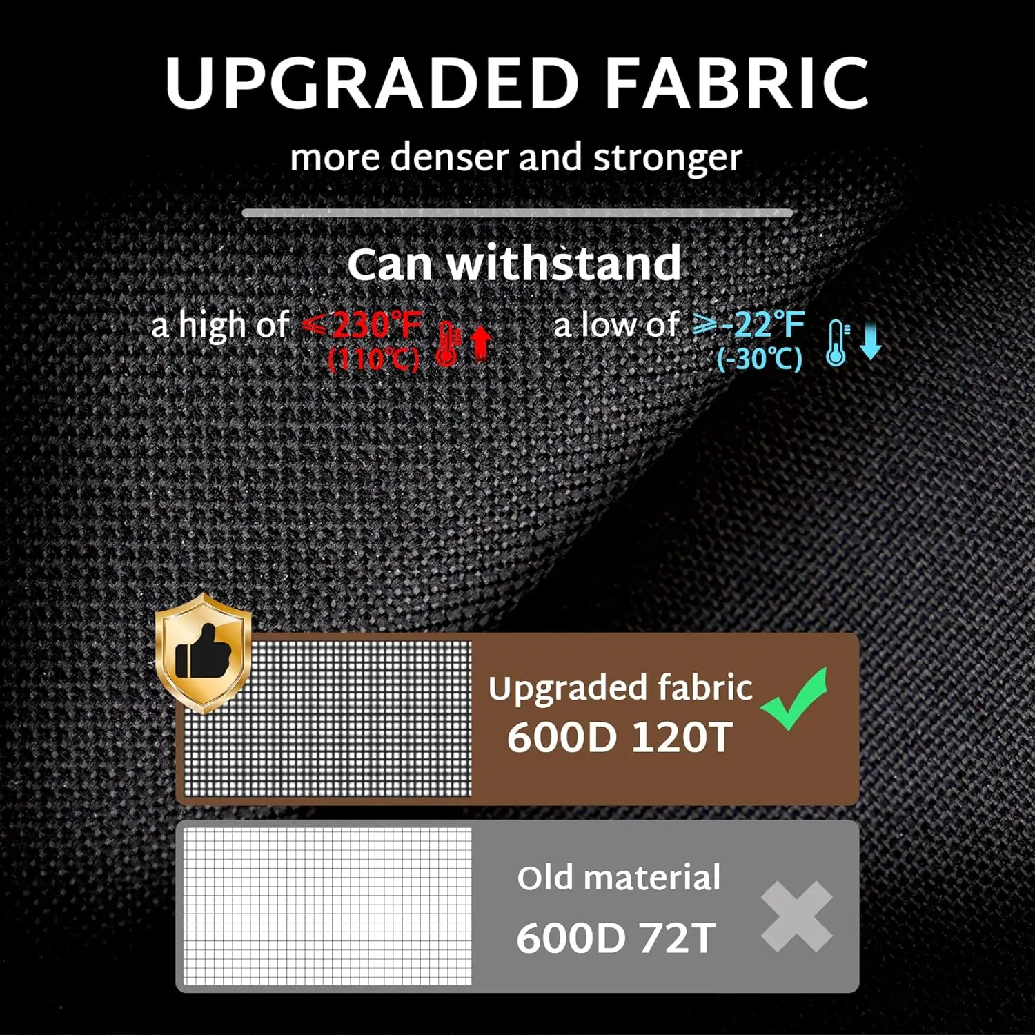 Уличный набор мебели для патио 126x63 дюйма водонепроницаемый погодостойкий