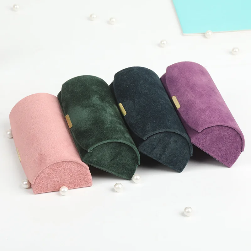 

Arch Shape Large Capacity Velvet Jewelry Box Luxury Jewelry Gift Packaging Box Bracelet Package Gift Showcase