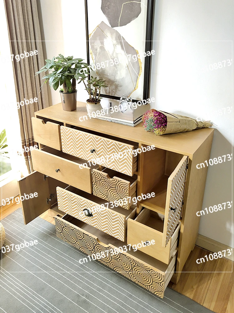Гостиная XJ вход шкаф для спальни с ящиками украшения хранения комод