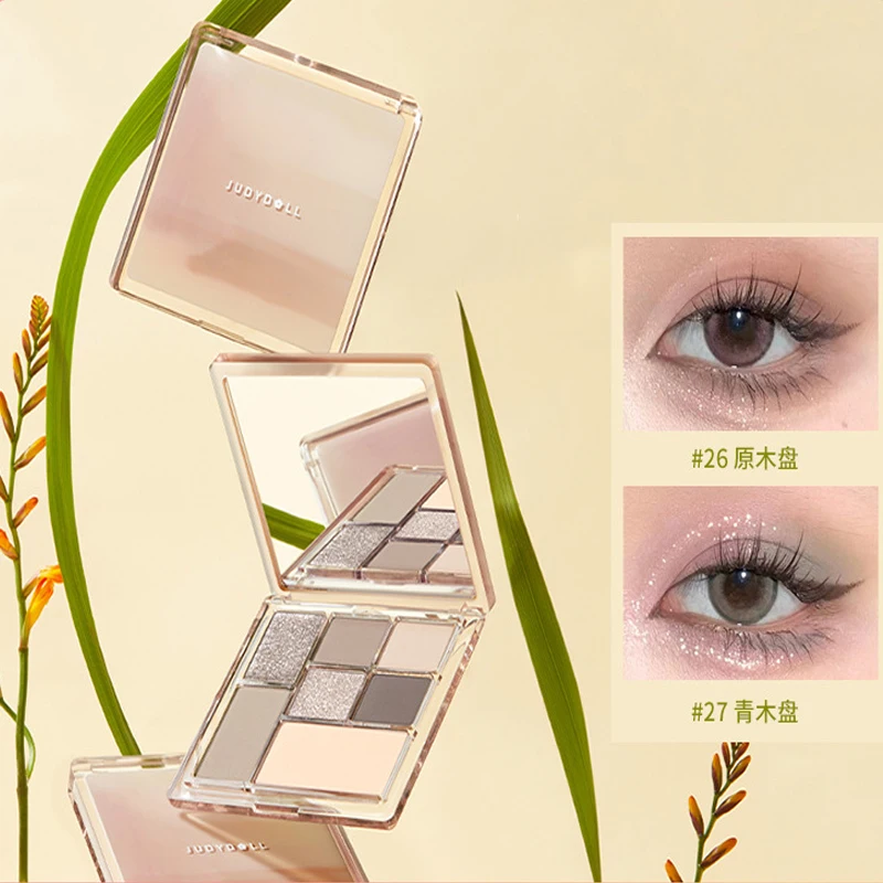 

Judydoll тени для век, игривые семи цветов, многоцветные тени для век, румяна, палитра теней для век