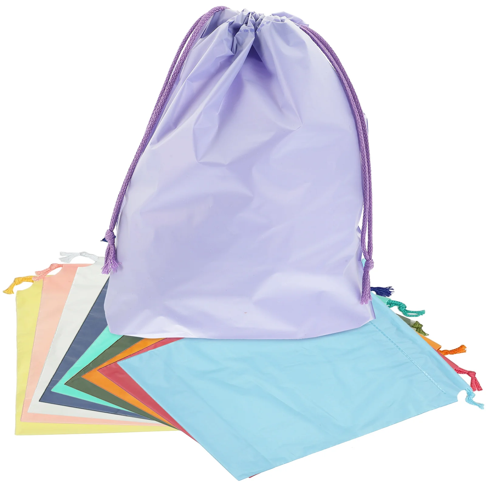 

10pcs Wear-resistant Premium Lasting Travel Garment Bag Sundries Drawstring Bag Travel Laundry Bag for Home