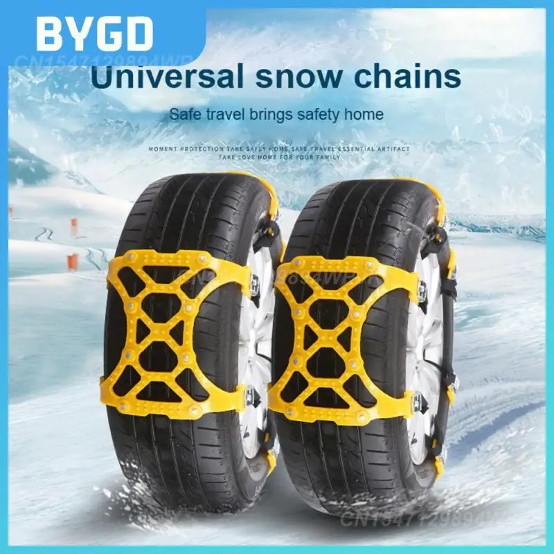 

Winter Anti-slip Chain Winter Roadway Safety Anti Skid Snow Chain Off Road Motorcycle Wheel Ties Belts Car Accessories Emergency