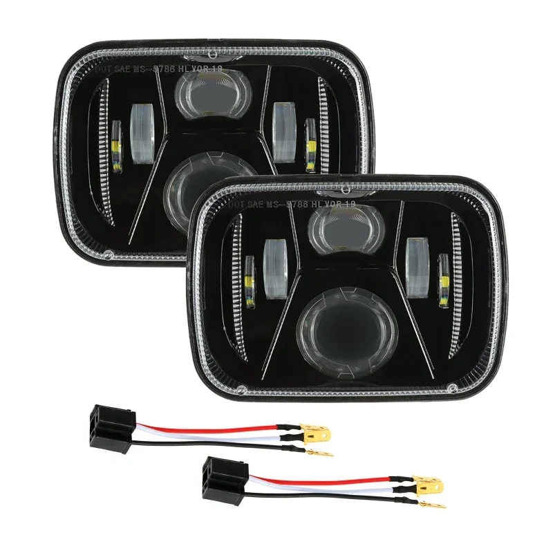 Фары головного света автомобильные 7x6 5x7 дюймов 12 В 1 пара