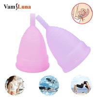 10pcs womens menstrual silicone cups feminine hygiene products menstrual cups reusable private parts cleaning supplies