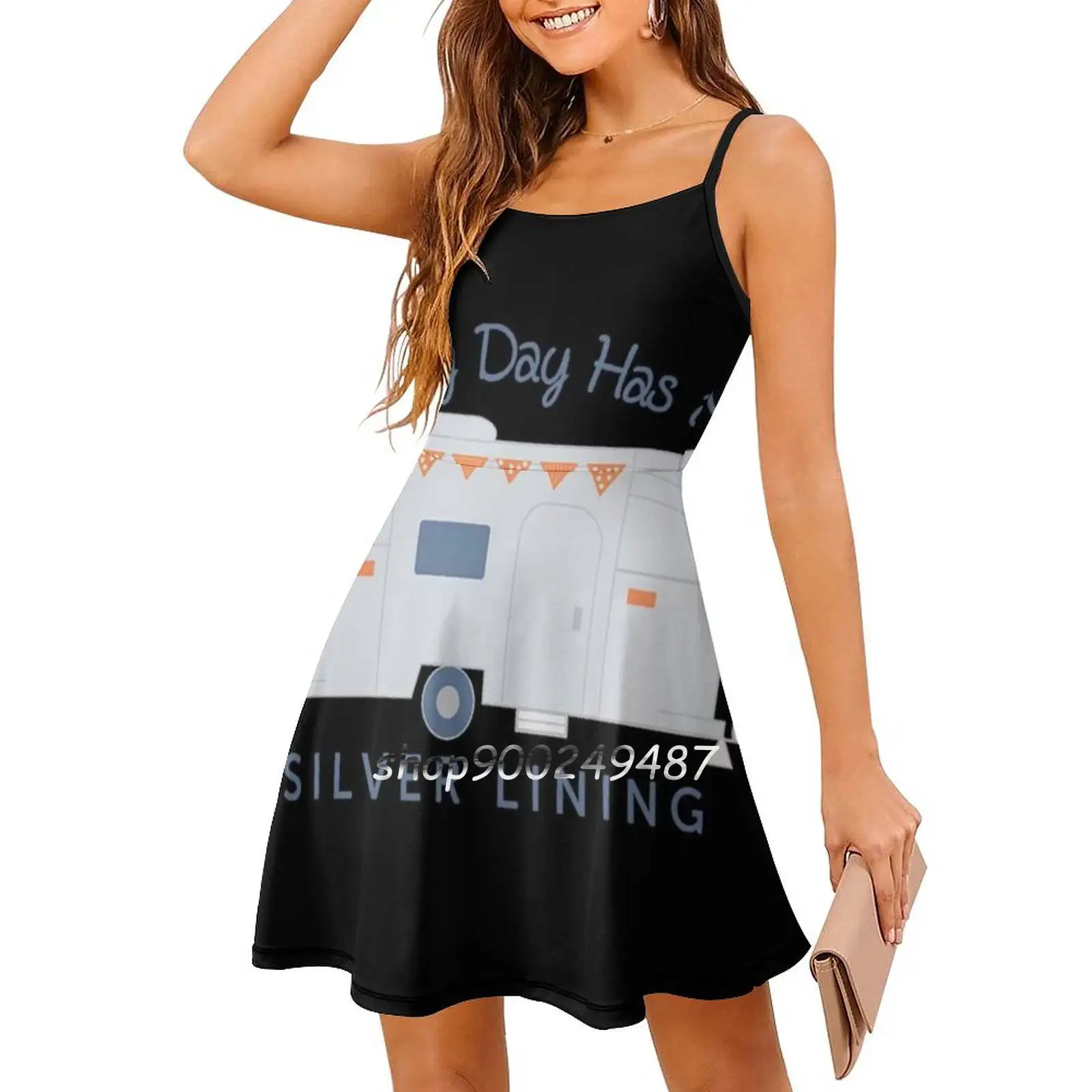 Платье-клеш с серебряной подкладкой платье квадратным вырезом элегантное