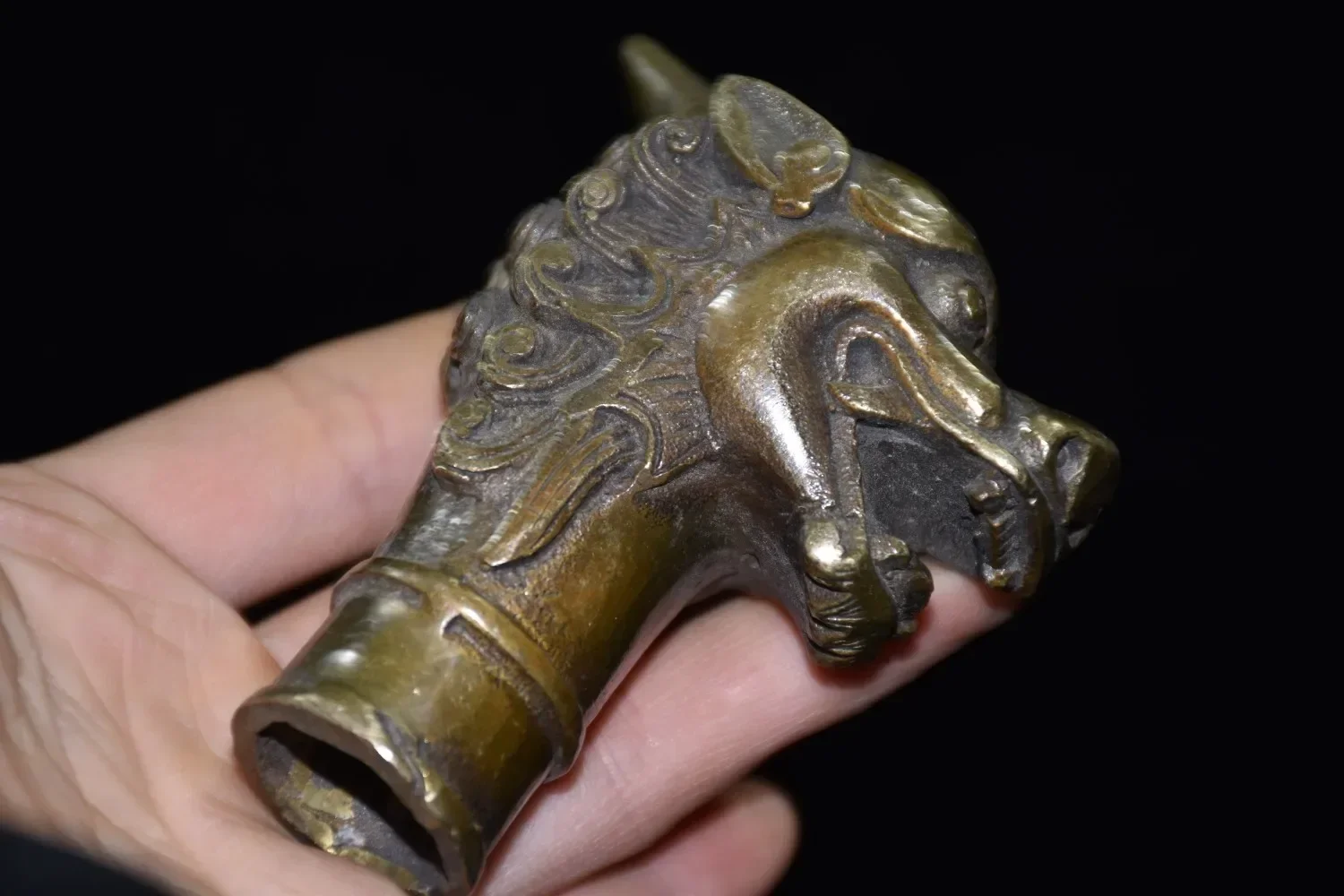 Медная латунь КИТАЙСКИЕ ремесленные украшения Азиатская китайская старая