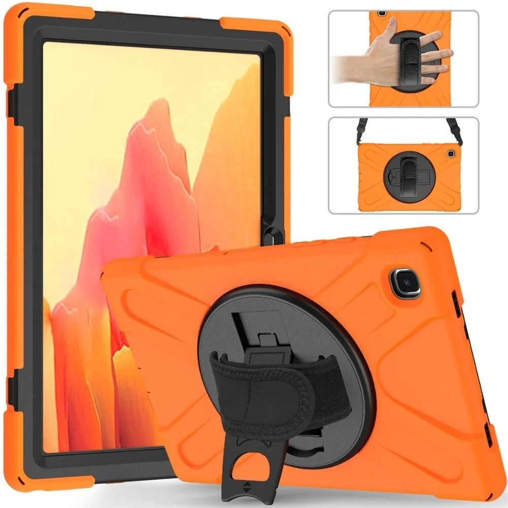 

Для Samsung Galaxy Tab A7 7. 0 T500 / T505 / T507 / T505N безопасный противоударный сверхпрочный силиконовый + ПК чехол с подставкой