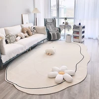 nordic ins plush carpets large area rugs for living room non slip kid play mat soft bedside rug floor mat tapis alfombra