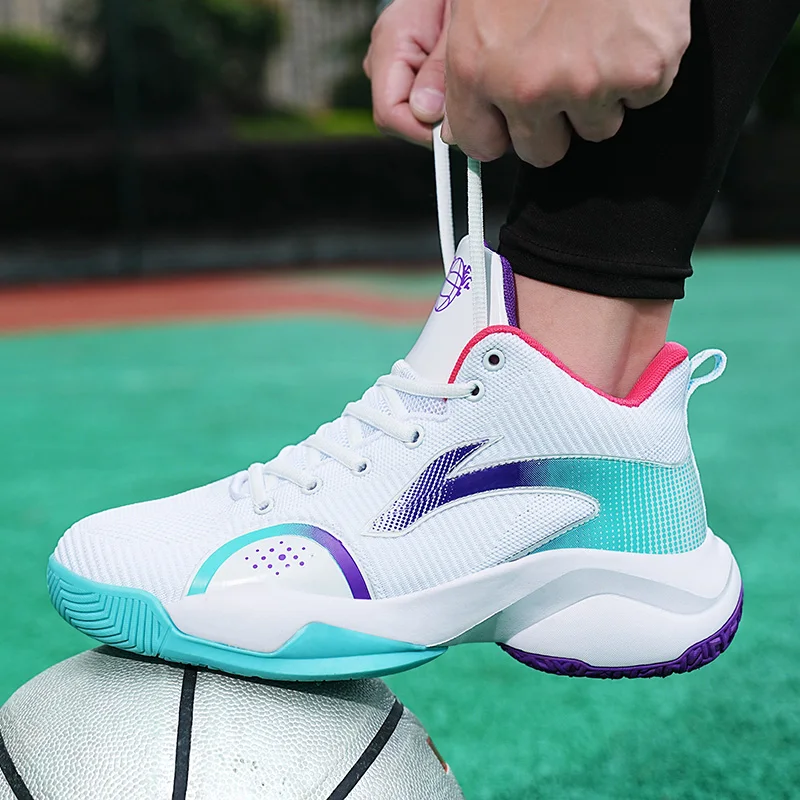 New Men Basketball Shoes Cushioning Non-Slip Mens Designer Sneaker Sports Shoes Gym Training Athletic Women Basketball Sneaker