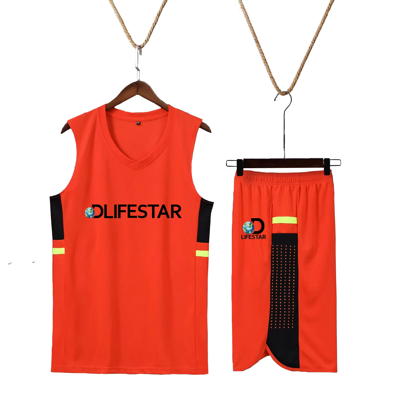 2023 Summer Hot Men's T-shirt+Shorts Set Men's Sports Set New Brand LOGO Print Leisure Fashion Tracksuit Vest Men Clothing