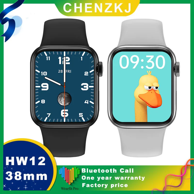

Smart Watch HW12 Men Smartwatch Women Fitness Tracker Music Control 2022 Sleep Monitor IWO For Iphone Xiaomi Huawei Android