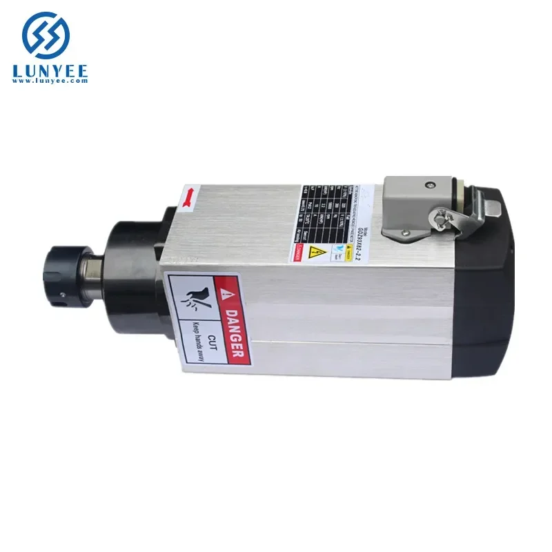 Двигатель шпинделя GDZ93x82-3.5 3 5 кВт ER25 18000 об/мин шпиндель воздушного охлаждения для