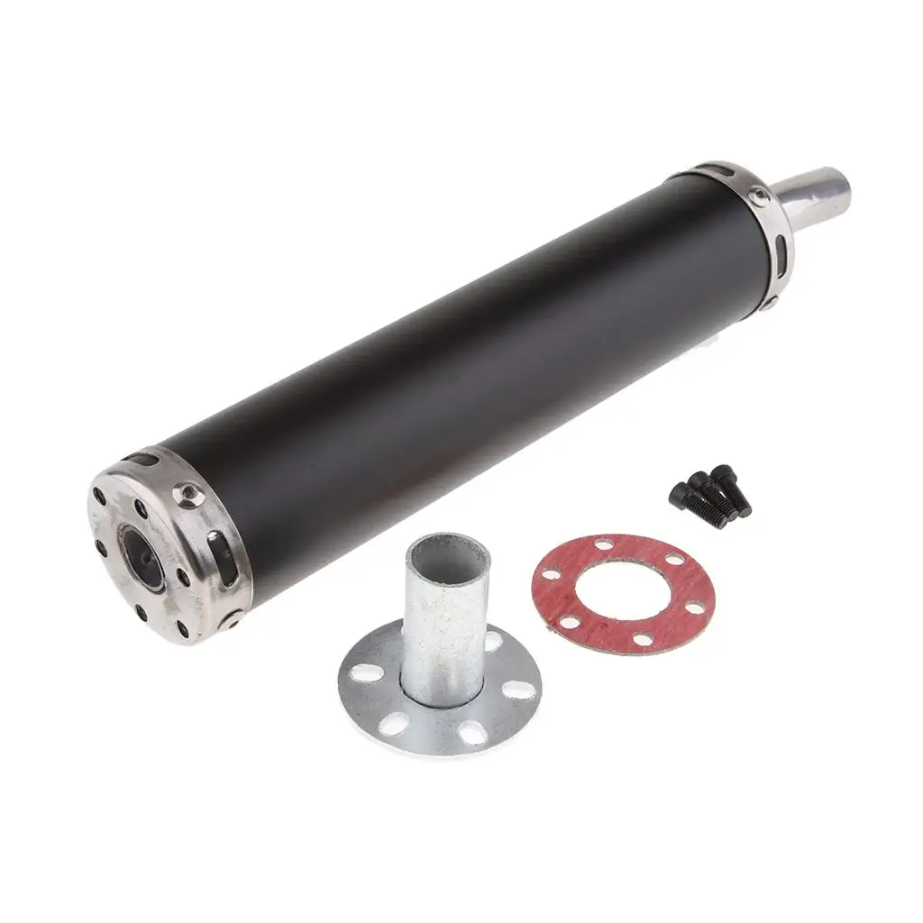 

Универсальный черный глушитель выхлопной трубы для мотоцикла 20 мм