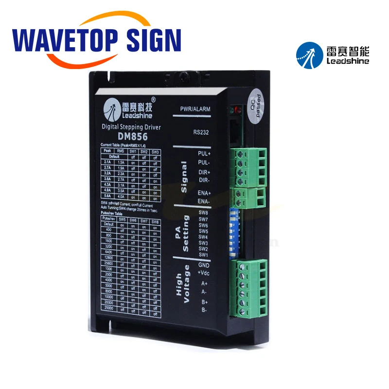 Драйвер шагового двигателя WaveTopSign Leadshine M556C DM556 DM556S DM856 для лазерной резки и