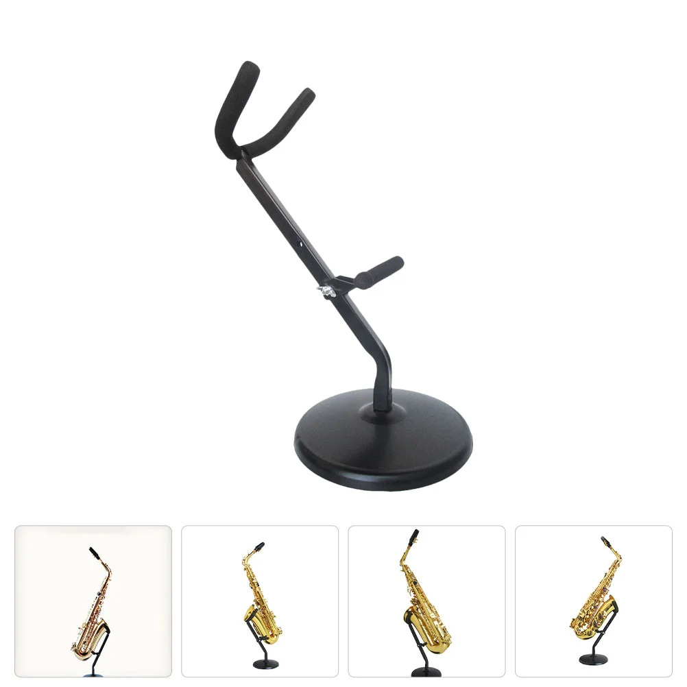 

Non-skid Saxophone Storage Rack Alto Saxophone Display Stand Iron Sax Bracket