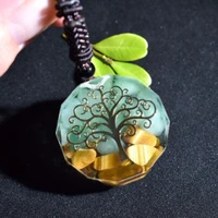 new tree of life orgonite necklace energy crystal healing reiki chakra yoga meditation orgone pendant jewelry accessories gifts