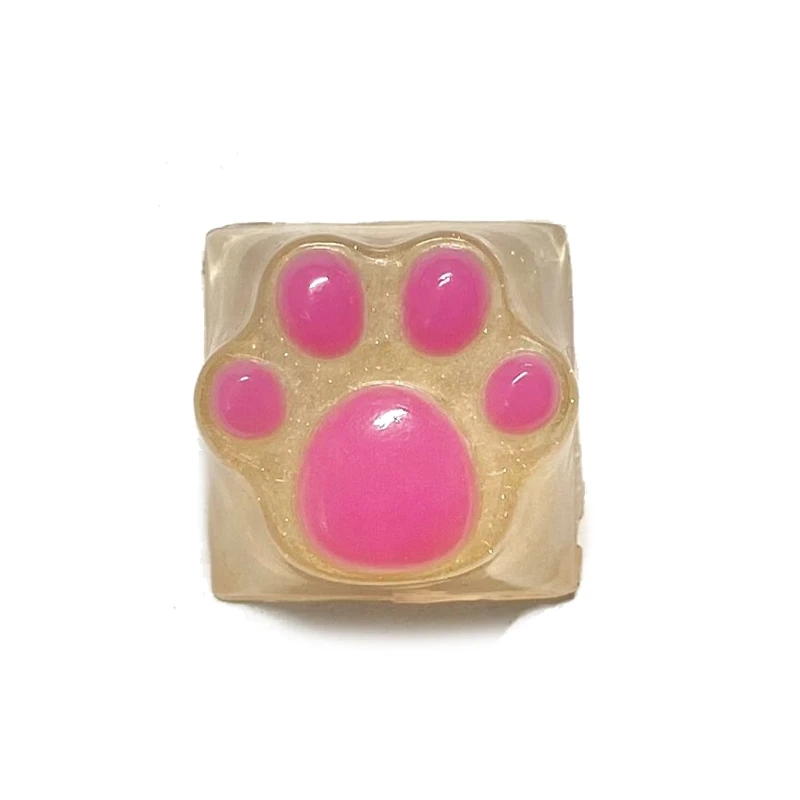 

Lovely for Cat Paw Keycap Metal Mechanical Keyboard Keycap for Cherry MX Switch