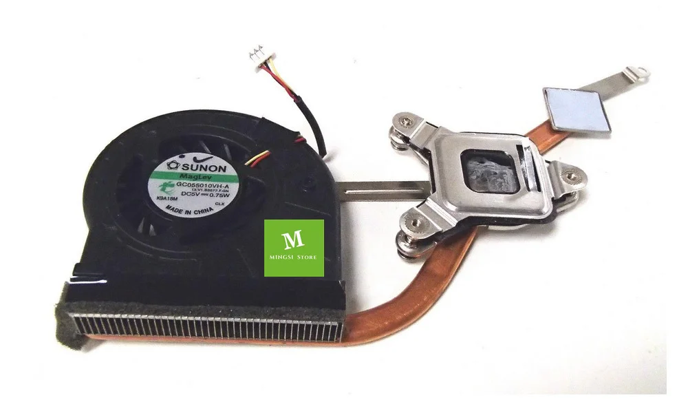 Оригинальный вентилятор охлаждения процессора LENOVO THINKPAD X200S и радиатор 45N3235