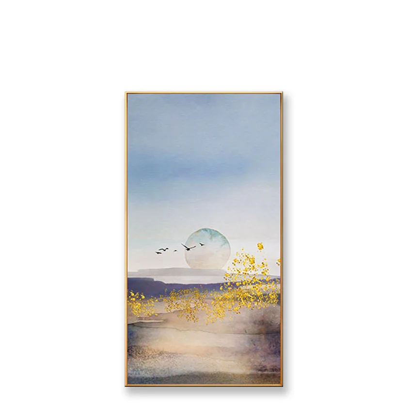 

Large Size Wall Art Handmade Abstract Colorful Sailboats Oil Painting On Canvas Wall Decor Painting Wall Picture No Frame