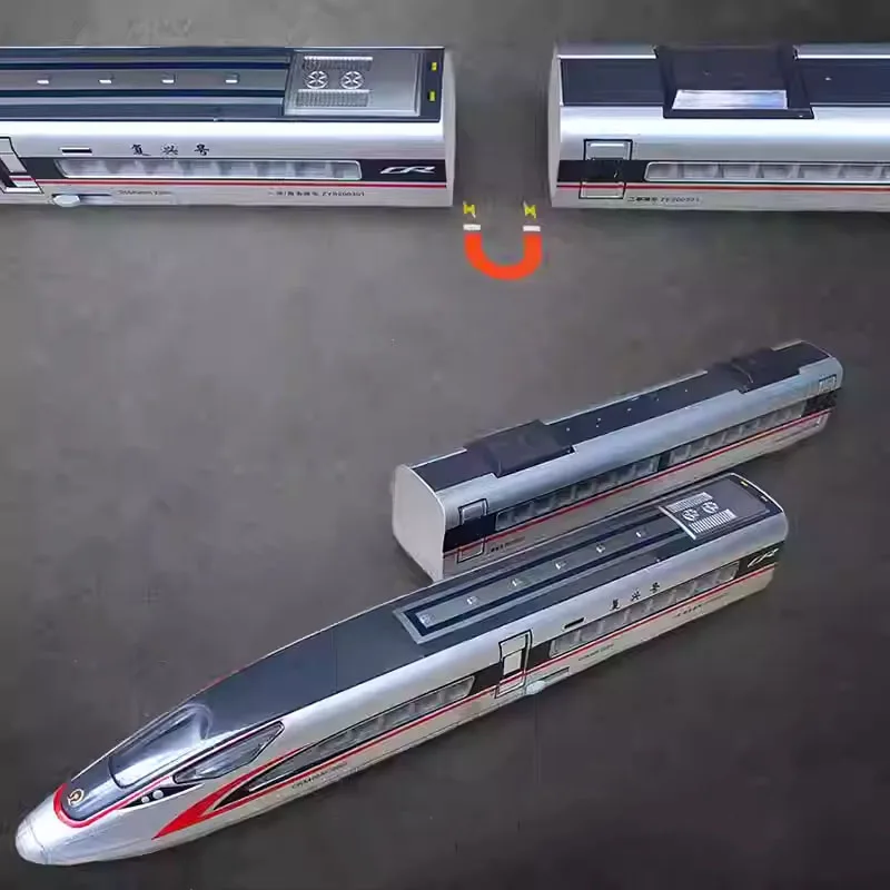 Литой под давлением сплав высокоскоростной поезд имитация электрической модели