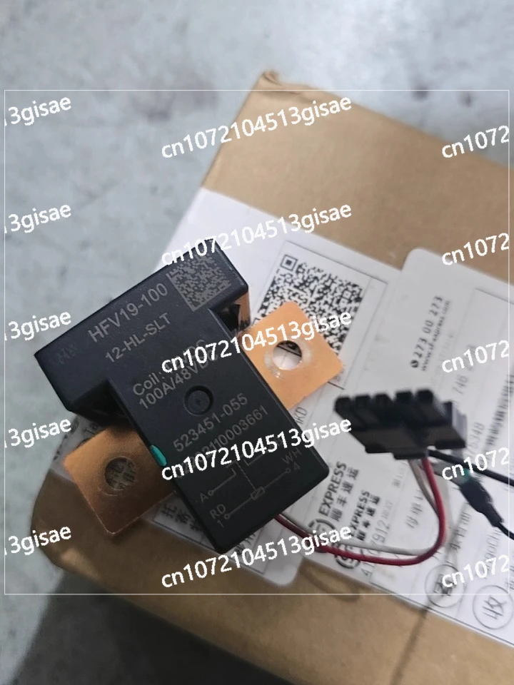 Фото Новое реле HFV19-100 12-HL-SLT Катушка: 12 В постоянного тока 100 А/48 В постоянного тока №1