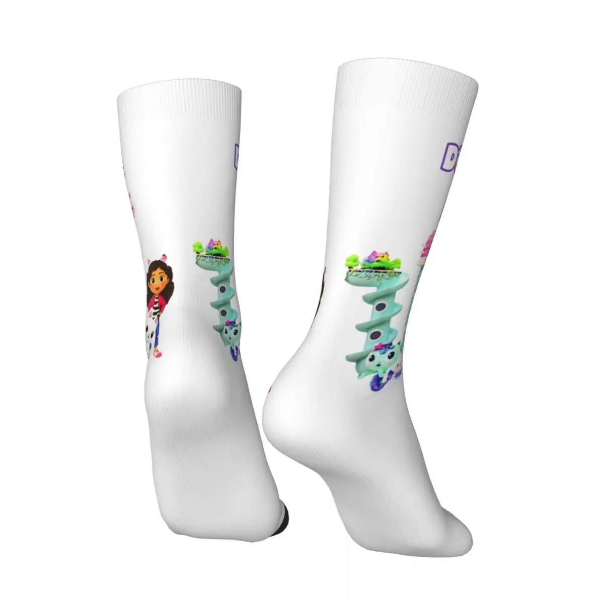 Детские чулки с логотипом Gabby DollHouse Group винтажные носки зимние нескользящие