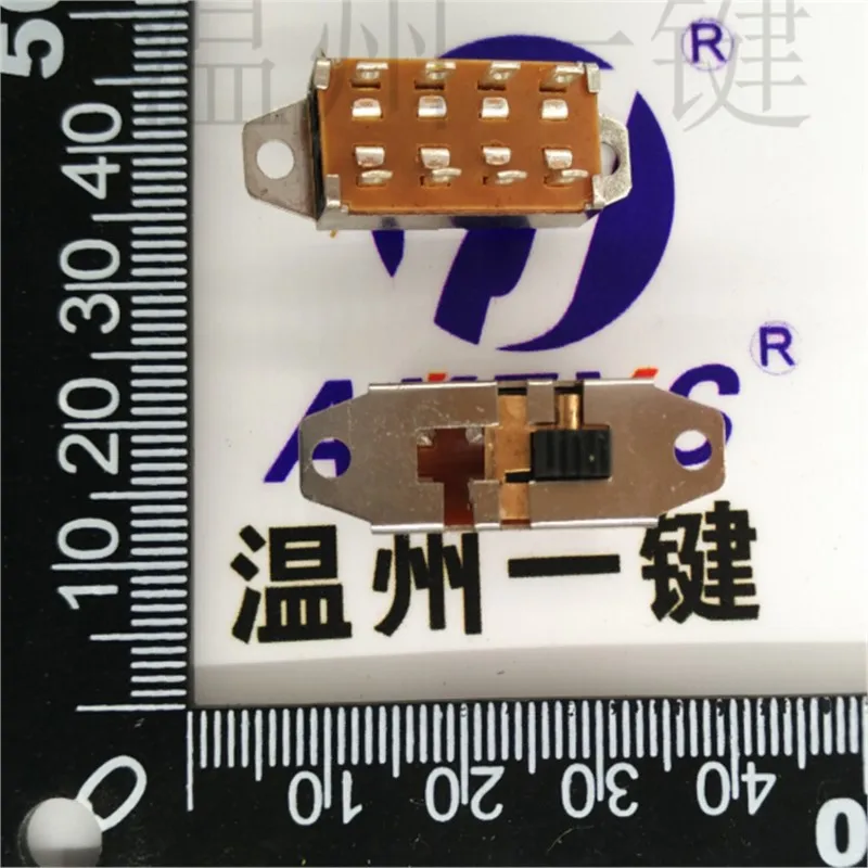 SK-10-K-209C Ползунковый переключатель Восьмифутовый три шестерни Двухрядный тумблер