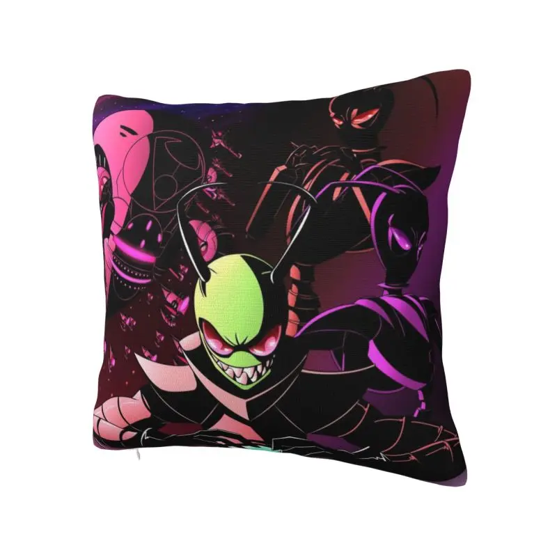 Фото Пользовательские чехлы для подушек I-Invader Z-Zim с героями мультфильмов, декоративные квадратные наволочки для дивана и дома №2