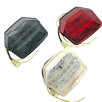 motorcycle accessorie integrated led rear tail light turn signal fit honda cb400 vtec 03 08 cb1300 03