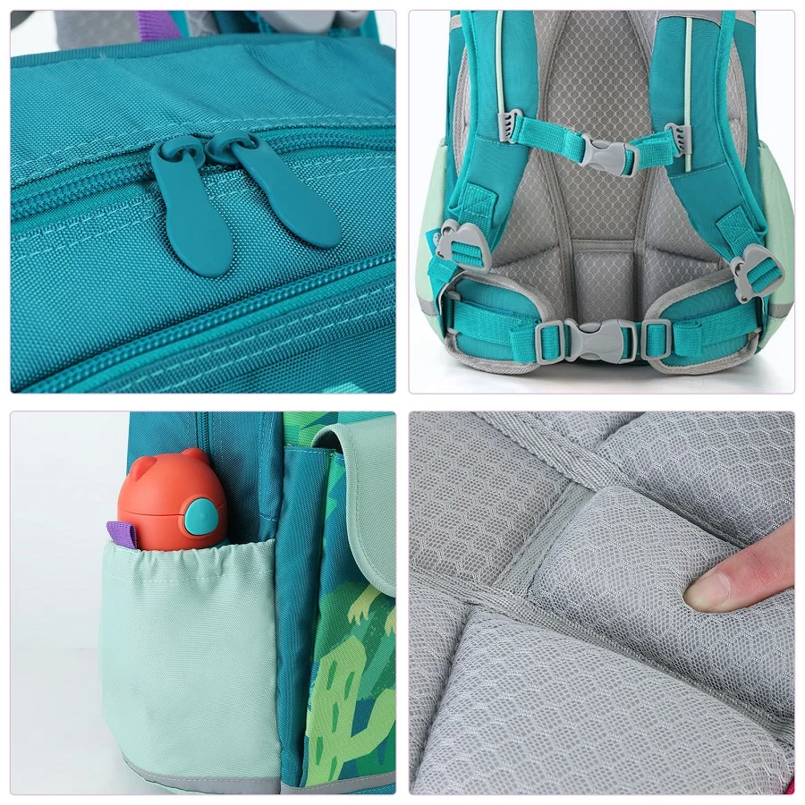 Kids Brand New Cartoon Dinosaur School Bags for Boys Children's Large Orthopedic Backpacks Grade 1-5 Primary Schoolbags Mochilas