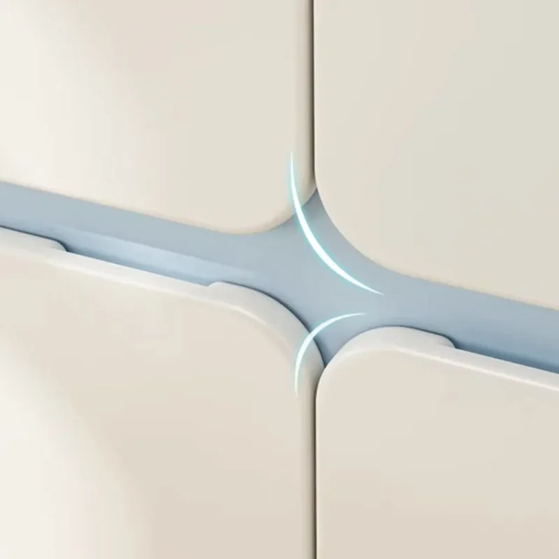 Роскошные шкафы с выдвижными ящиками для хранения вещей в спальне деревянные