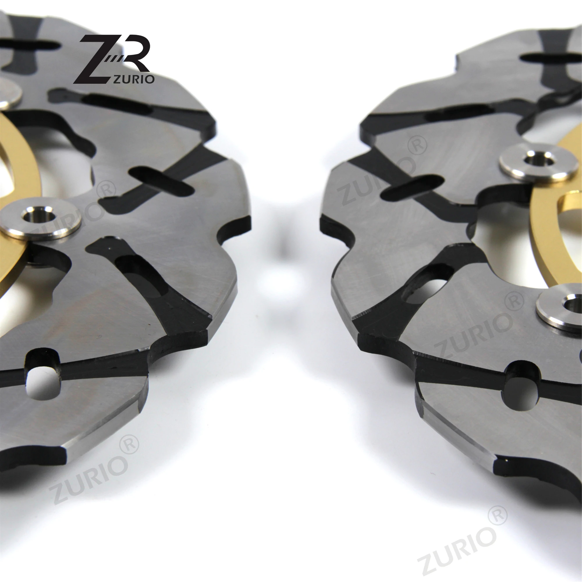 Фото ZURIO для KAWASAKI ZZR 1100 1990-1992 годов с ЧПУ передние тормозные диски мотоцикла ZZR1100 1990 1991 1992 №2