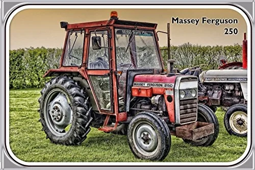 

Тягач Massey Ferguson жестяной знак