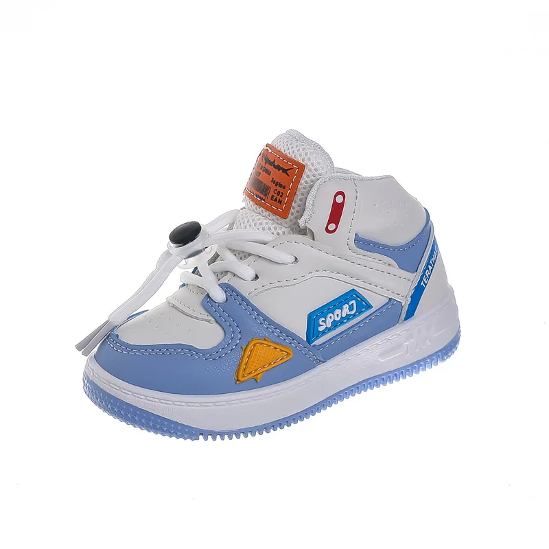 

Size 21-32 Children Basketball Shoes Girls Boys Breathable Sport Shoe Kids Soft Bottom Running Sneakers Baby Toddlers