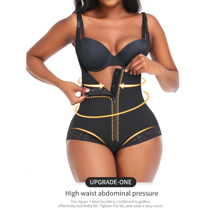 Women Body Shaper Colombian Reductive Girdles Underbust Corset Bodysuit Waist Trainer Butt Lifter Shapewear Tummy Control Fajas