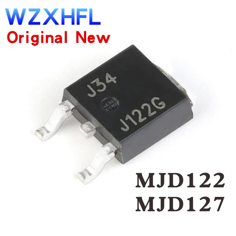 10 шт. Новый MJD122G MJD122T4G J122G TIP122 MJD127G MJD127T4G J127G TIP127 TO-252 дополнительный силовой транзистор Дарлингтона 10 шт. Новый MJD122G MJD122T4G J122G TIP122 MJD127G MJD127T4G J127G TIP127 TO-252 дополнительный силовой транзистор Дарлингтона