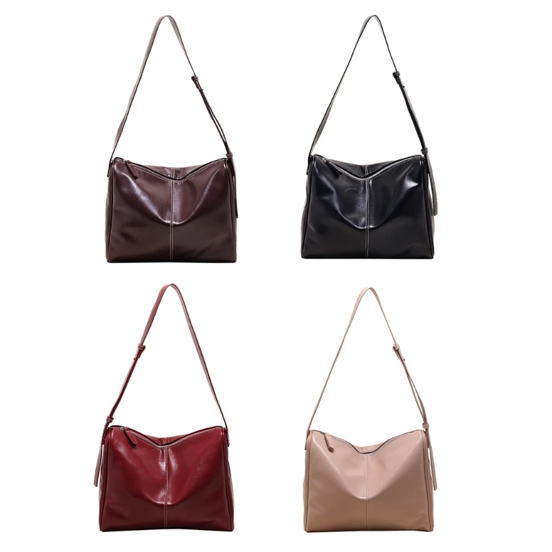 

Bag PU Leather Armpit Bag Fashion Underarm Bags Vintage Crossbody Bag