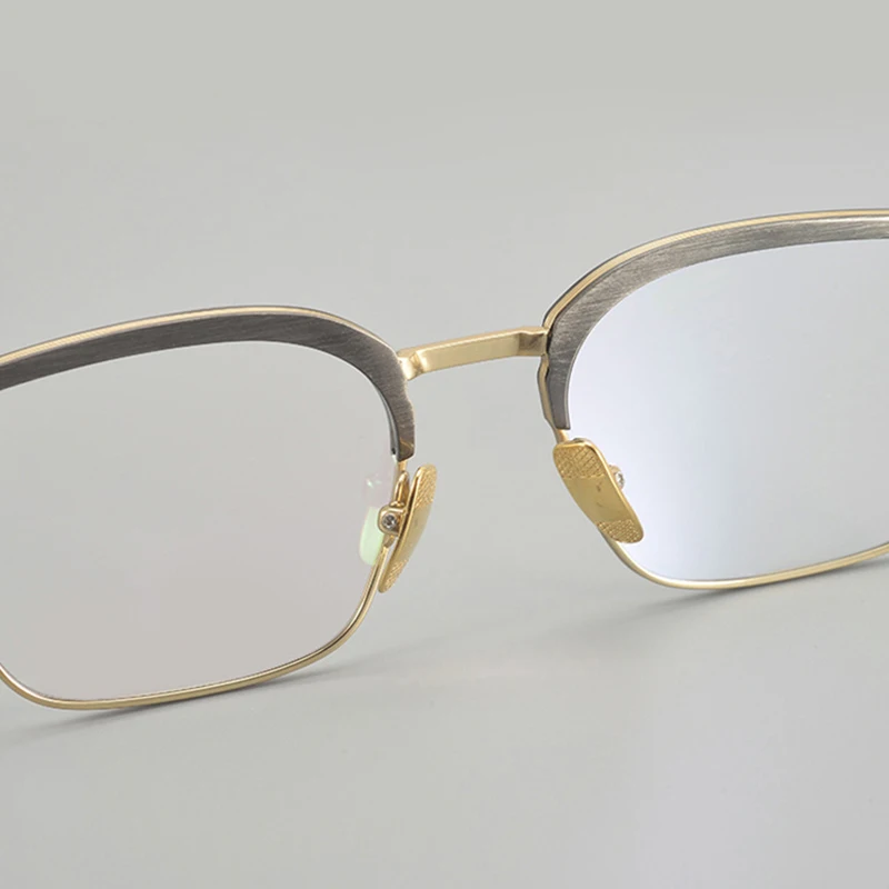 Оправа для очков из чистого титана мужчин и женщин оптические аксессуары в