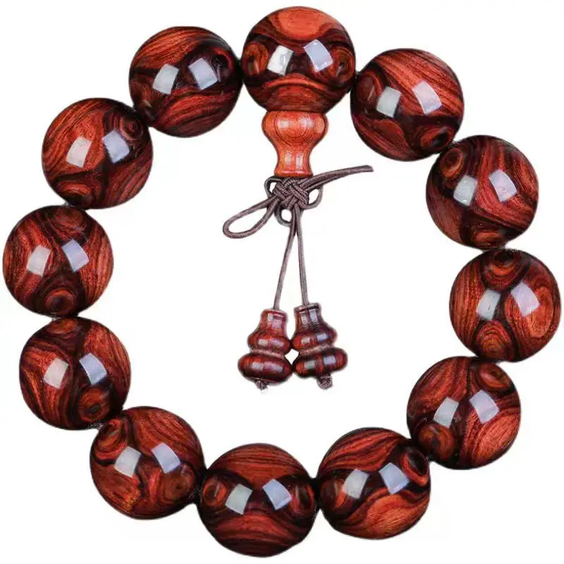 Аутентичный браслет Hainan Huanghua -to-Eye из старых материалов морские желтые бусины