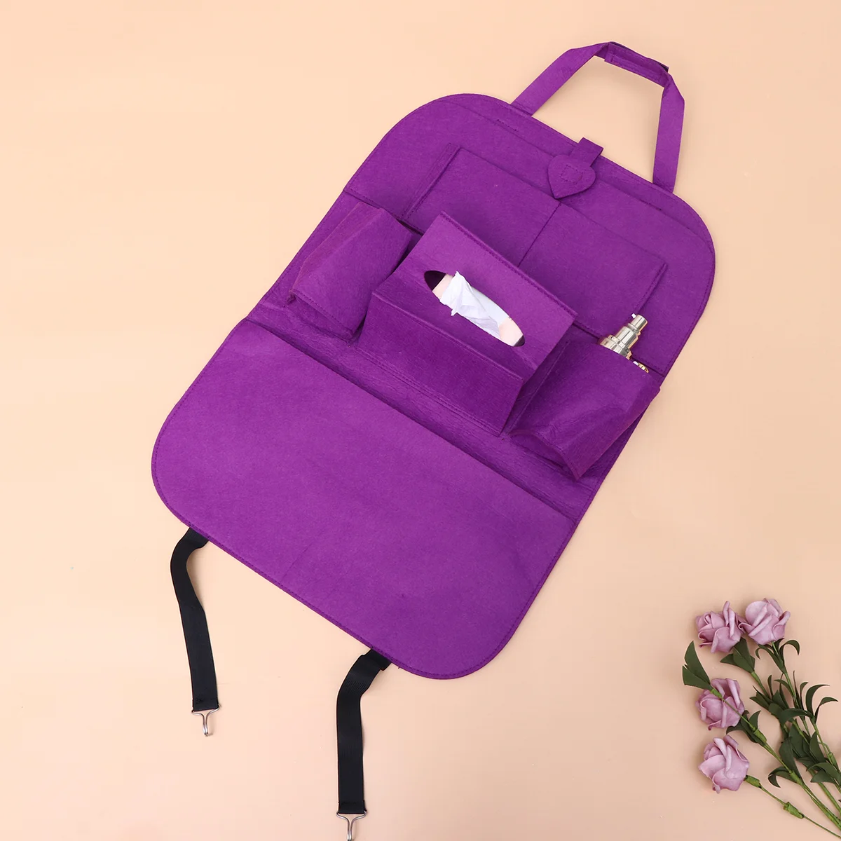 

1PC Versatile Reusable Portable Car Multi-Pocket Storage Bag for Auto Vehicle