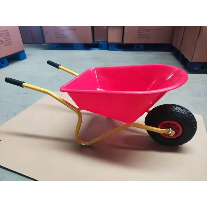 Фото Детская тачка KID Wheelbarrow WB0100, заводская поставка, грузоподъемность 10 кг, колесная тачка №4