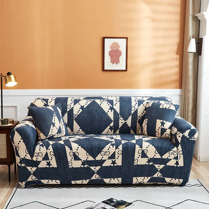 

3D Digital Printing Sofa Cover Sectional Sofa All Inclusive Couch Covers for Sofas Universal Sofa Covers for Living Room 1PC
