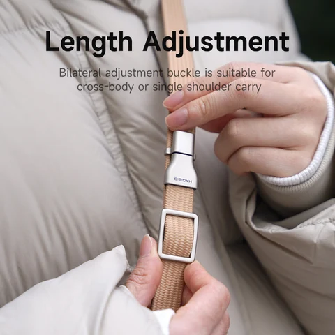 Универсальный ремешок для телефона Hagibis, кабель USB C к USB C, ремешок для телефона, шнур с защитой от потерь C к C для iPhone 17 Pro Max, камера Sony Fuji