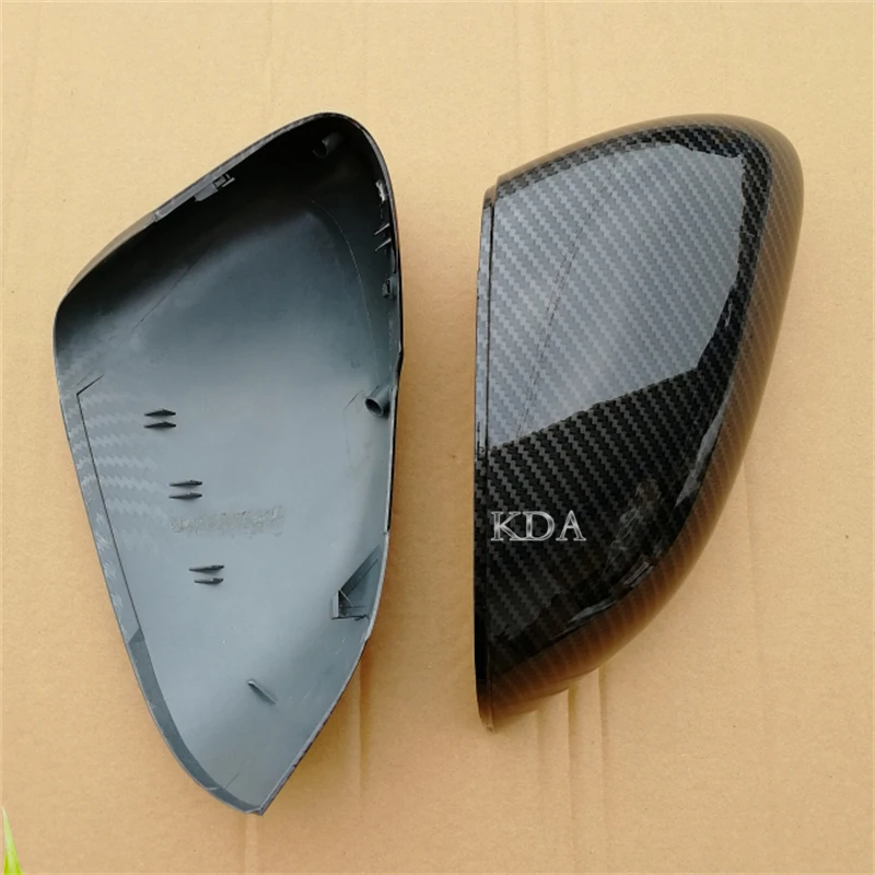 Чехол для зеркала заднего вида из углеродного волокна чехол Крышка корпуса Jaguar XF