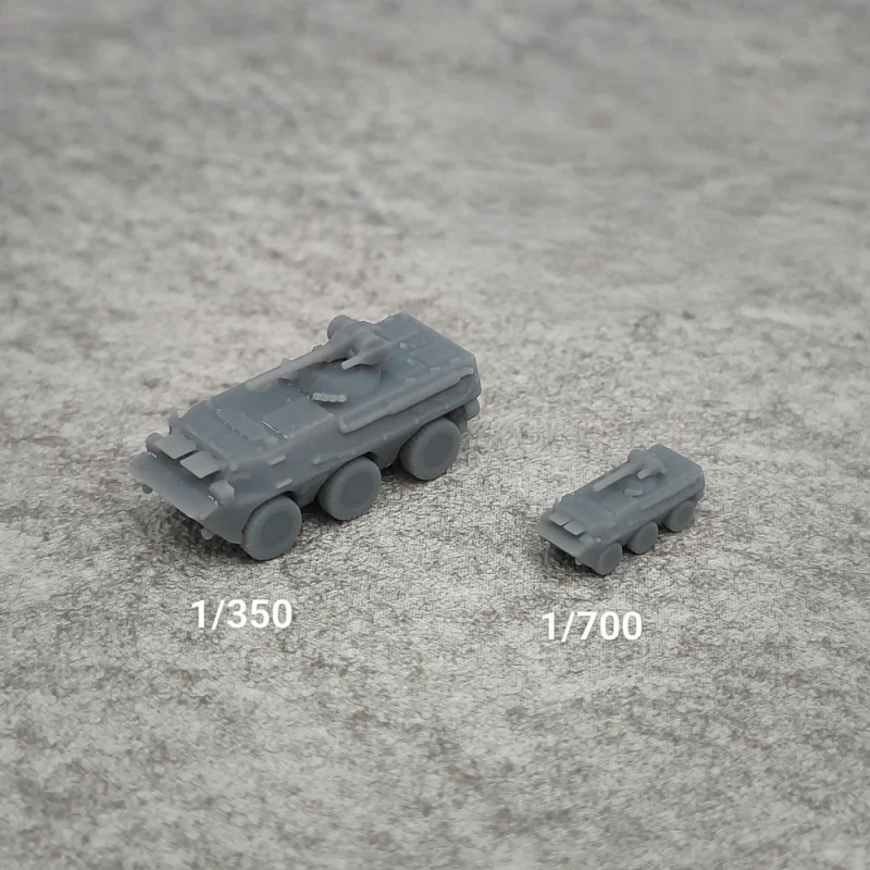 Фото 5 шт. ZSL-92 танк из смолы, модель 1/350 или 1/700 TK220 №1