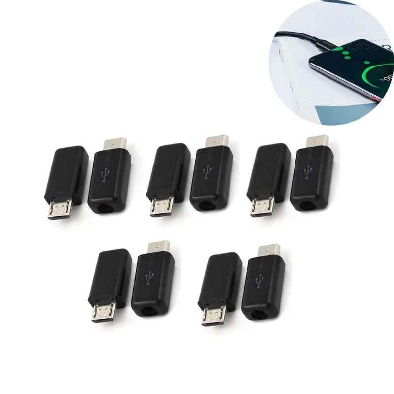 

USB 2.0 штекер 5-контактный адаптер Type-C 10 шт