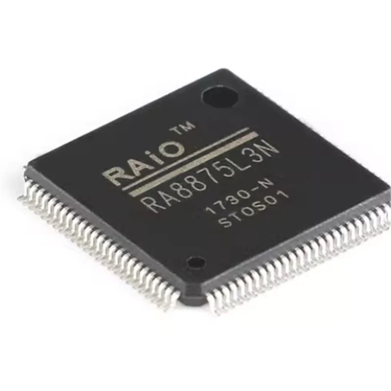 

10 pcs Original authentic patch RA8875L3N LQFP-100 TFT-LCD controller IC chip