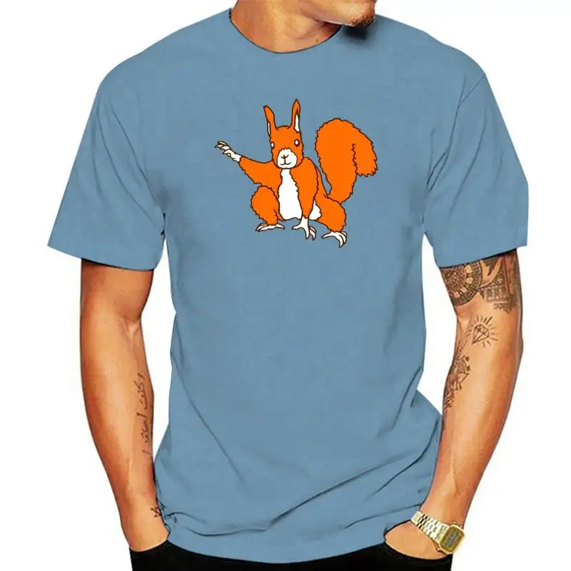 

Create Designs Squirrel Rodent Cute Cute Sitting Comic Cartoon Tshirt Man Classical Hilarious Boy Girl T Shirts Hiphop